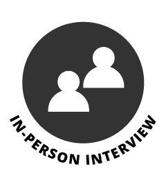 In-person interview