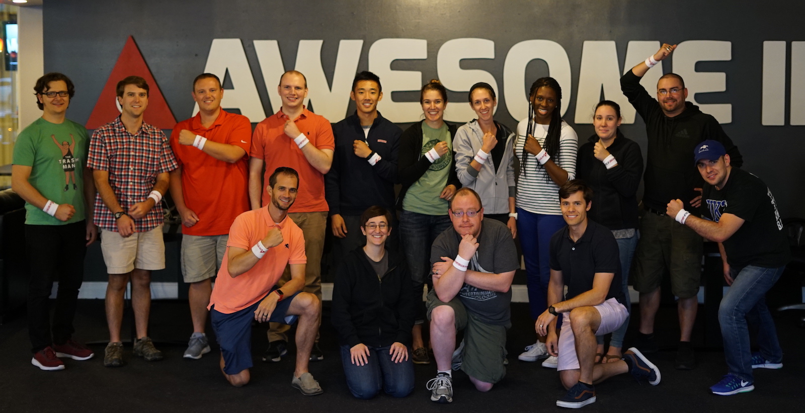 Awesome Inc Bootcamp students