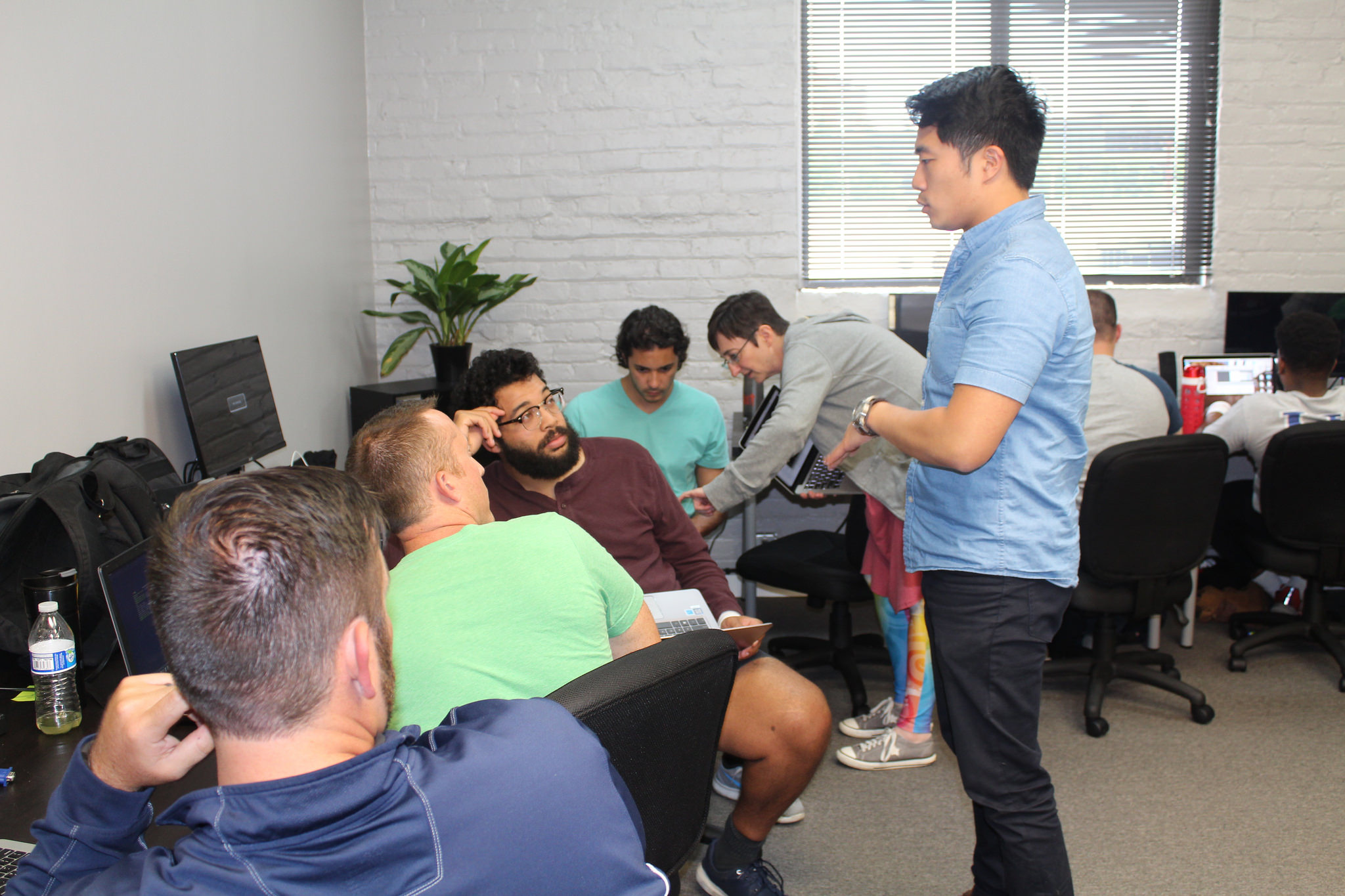 Awesome Inc Bootcamp students